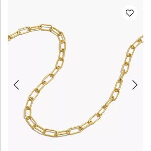 Madewell convertible paperclip chain necklace